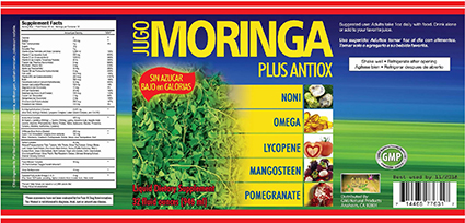 GMJ Natural Products, Inc. Issues Allergy Alert on Undeclared Whey Protein in "Jugo Moringa Plus Antioxidant 32 Fl Oz Jug"